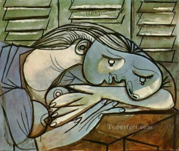 Pablo Picasso Painting - Cama con contraventanas 1 1936 Pablo Picasso